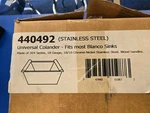Blanco - 440492 Stainless Steel Universal Colander. Fixed Price $115.00.