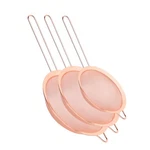 3PCS Kitchen Fine Mesh Strainer Stainless Steel Liquid Colander Sifter Sieve. Fixed Price $14.39.