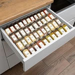 Drawer Spice Rack 8 Pcs Acrylic Organizer Organization For.... Fixed Price $23.99.