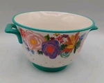 Pioneer Woman Ceramic Berry Colander Strainer Floral Pattern 6.75" X 4.25". Fixed Price $14.99.