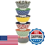 Certified International Soho 6-PIECE Porcelain Bowl Set 6.25 Small Multicolor. Fixed Price $52.21.
