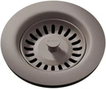 Elkay LKQS35SM Polymer Drain Fitting With Removable Basket Strainer, Silvermist. Fixed Price $40.29.