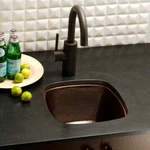 Native Trails CPS247 Rincon 13" Single Basin Undermount Bar Sink Antique Copper. Fixed Price $425.00.
