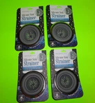 (4)- Silicone Kitchen Sink Strainer Food Catch Basket Stainless Household Trends. Fixed Price $19.95.