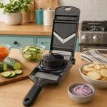 Kitchenaid Handheld V-blade Slicer Black Stainless Steel New Same Day Shipping. Fixed Price $24.97.