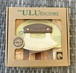 Nib The Ulu Factory Alaska Cutlery Large Chopping Bowl With 6" Knife. Fixed Price $28.00.