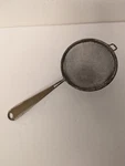 Vintage Progressive Held Strainer Screen SIFTER3.5" Olive Handle Decor. Fixed Price $10.00.