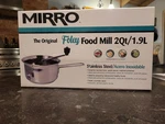 Mirro Foley Food Mill 2QT/1.9L Stainless Steel Manual Kitchen Tool. Fixed Price $35.00.