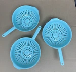 Lot Of 3 - "goodcook" Brand Quart Colander W/ Handle. Fixed Price $27.49.