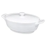 Jinsongdafa 9"X6.5" Oval Casserole Dish With Lid, 1.9 Qt French White Ceramic. Fixed Price $77.97.