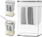 1800ML Greek Yogurt Strainer Multi Maker Fine Mesh Bag Lid For Thick. Fixed Price $31.78.