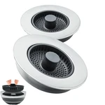 2 Pack 3 1 Kitchen Sink Drain Strainer Stopper & Stainless Steel S.... Fixed Price $22.27.