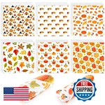 Reallnaive 600 Pcs Thanksgiving Theme Wax Paper Sheets 12 Inch Parchment De. Fixed Price $55.46.