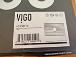 Vigo VGSG2718 Silicone Sink Grid 27X18 Gray Bpa-free Heat Safe Open Box. Fixed Price $25.49.