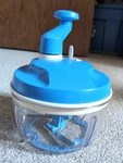 Tupperware Quick Chef System Manual Food Processor #5578B-1 Blue. Fixed Price $12.97.
