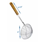 Stainless Steel Wire Skimmer Kitchen Cookware Spider Strainer. Fixed Price $13.99.