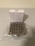 Open Box Jones Stephens 3.5 Pearl Nickel Square Spud And Strainer Drain. Fixed Price $7.99.