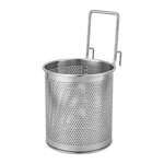 Stainless Steel Spaghetti Strainer Basket Pasta With Handle For Kitchen. Fixed Price $16.86.