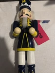 Michigan Wolverines Wooden Nutcracker Forever Collectibles Holiday Decoration. Fixed Price $39.99.