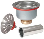 Keeney 1436SST Commercial Brass Stainless Deep Cup Sink Strainer Basket Assembly. Fixed Price $48.49.
