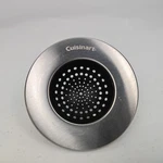 Cuisinart Sink Strainer Stainless Steel Chrome Food Catcher Drain Trap Basket. Fixed Price $16.49.