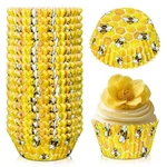 Jarthenaamcs 300PCS Honey Bee Cupcake Liners 5 X 3CM/2 1.2 Inch, Yellow. Fixed Price $14.76.