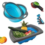 Cdybox New Version 11PACK Silicone Kitchen Strainer Collapsible Colander With.... Fixed Price $43.27.