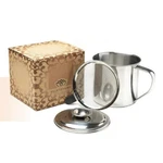 Aulett Home Cooking Oil And Bacon Grease Container W/strainer 40OZ/1.25QUART. Fixed Price $10.99.