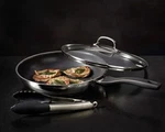 Rosle 11" Non-stick Frying Pan With Glass Lid $72 Retail Nib 43673. Fixed Price $39.00.