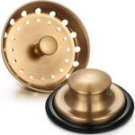 2 Pcs 3.5 Inch Kitchen Sink Strainer Stopper Stainless Steel Garbage Disposal.... Fixed Price $15.05.