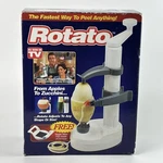 Rotato "as Seen On Tv" Potato Apple Vegetable Zucchini Peeler New Box!. Fixed Price $15.75.