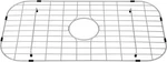 Lqs Kitchen Sink Grid And Protector, Grate 26" X 13 3/8" Centre Drain Hole. Fixed Price $29.79.