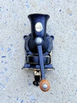 Vintage Cast Iron Coffee Grinder Spong No. 2 With Cup. Fixed Price $65.00.