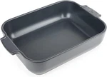 Peugeot Appolia Rectangular Oven Dish Ceramic Baker W/ Handles - Slate(open Box). Fixed Price $39.99.