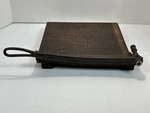 Vtg Wood Metal Handle Paper Cutter 11 X10 1/2 Old School Farmhouse Collectible. Fixed Price $34.29.