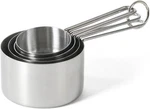 Martha Stewart Richburn Piece Stainless Measuring Cups (set Of 4), Silver. Fixed Price $20.79.