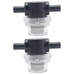 Hoypeyfiy 1/2 Inches Water Pump Strainer 2PCS For 12V Dc 80 Psi Camper.... Fixed Price $20.08.