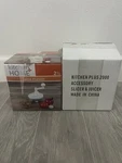 Kitchen Plus Salsa Maker, Food Processor, Chopper, Blender, Slicer, Juicer 9PCS. Fixed Price $15.00.