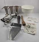 Garden Way's Squeezo Strainer 111 W/manual 3 Screens/gaskets. Fixed Price $129.99.
