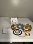 Kingston Gourmetscape Tacoma Basket Strainer Kitchen Sink Brushed Brass K112BB. Fixed Price $22.99.