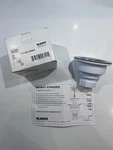 Nib 3.5" Blanco Brushed Stainless Basket Strainer. Fixed Price $9.95.