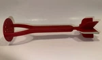 Cooks Essentials Chopper Masher Scraper Red 2 In 1. Fixed Price $9.99.