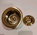 Akicon Model AK82202-BTG Kitchen Disposal Strainer Shiny Gold Color. Fixed Price $19.95.