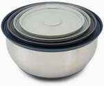 Joseph Prep&store- Stainless Steel Mixing Nest Bowls With Lids, 8 Piece. Fixed Price $153.99.
