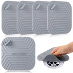 Yinkin 4 Pcs Shower Drain Cover Silicone Tub Stopper Floor Keep B.... Fixed Price $32.47.