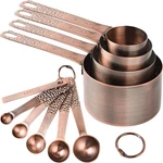 Measuring Cups And Spoons Set, 10 Piece 18/8. Fixed Price $36.39.