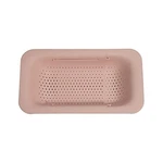 Niwwin Collapsible Kitchen Colander Strainer, Expandable Over The L, Pink. Fixed Price $24.23.