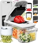 Fullstar Xl 6-IN-1 Vegetable Chopper Mandoline Slicer Dicer Spiralizer. Fixed Price $79.00.