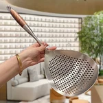 Stainless Steel Skimmer Slotted Spoon Strainer For Frying Hot Pot Kitchen Tool. Fixed Price $25.99.