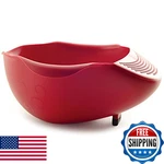 Norpro NOR-2176 Plastic Serving Bowl Strainer Red. Fixed Price $35.43.